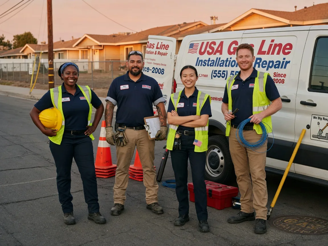 Gas Line Installation company in Cookson, OK